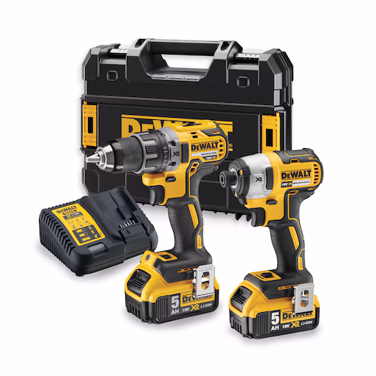 DeWalt aku set 18V bušilica DCD791 i udarni odvijač DCF887, DCK268P2T